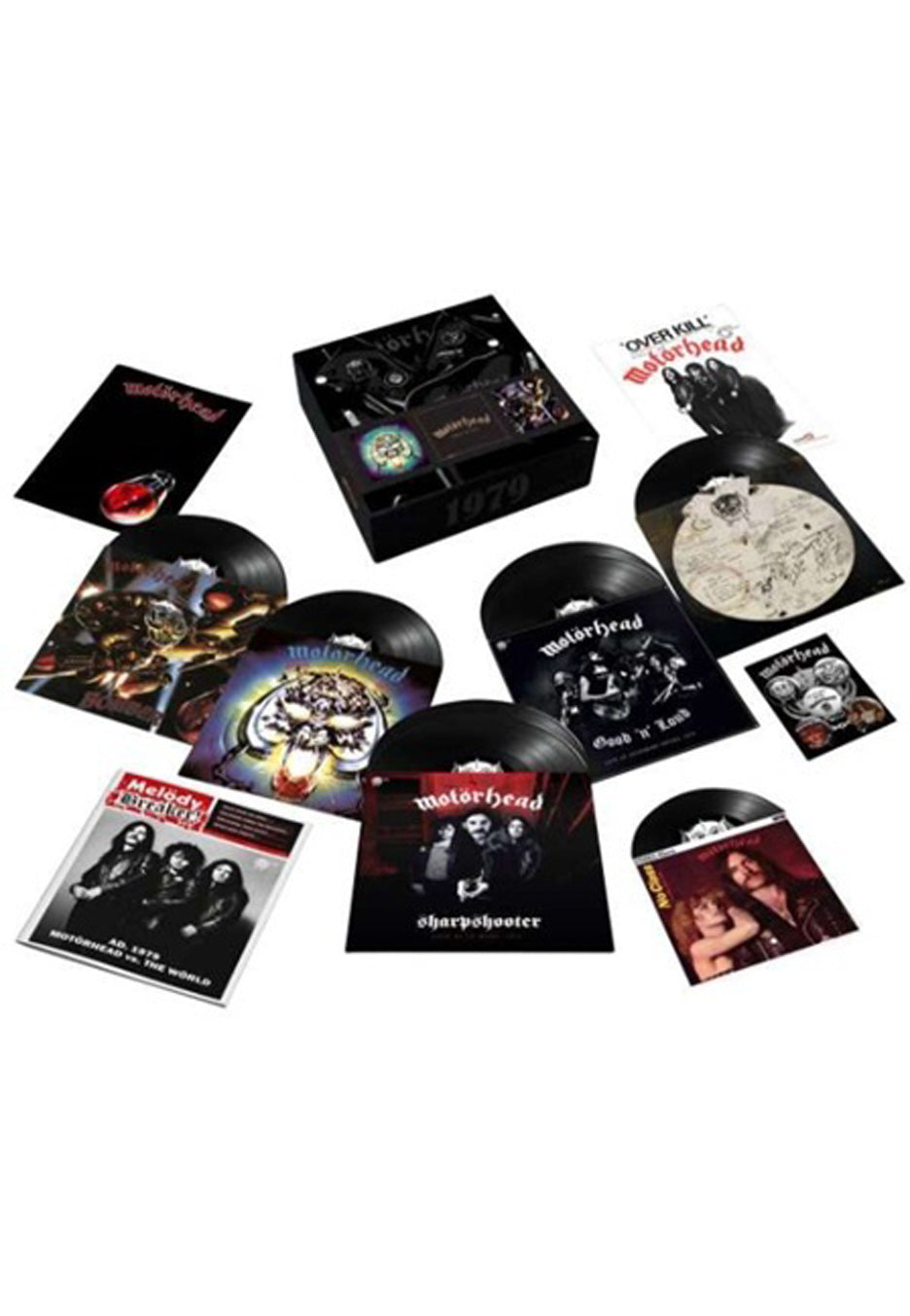 mot-rhead-1979-ltd-coffret-vinyle-overkill-bomber-180g image 2