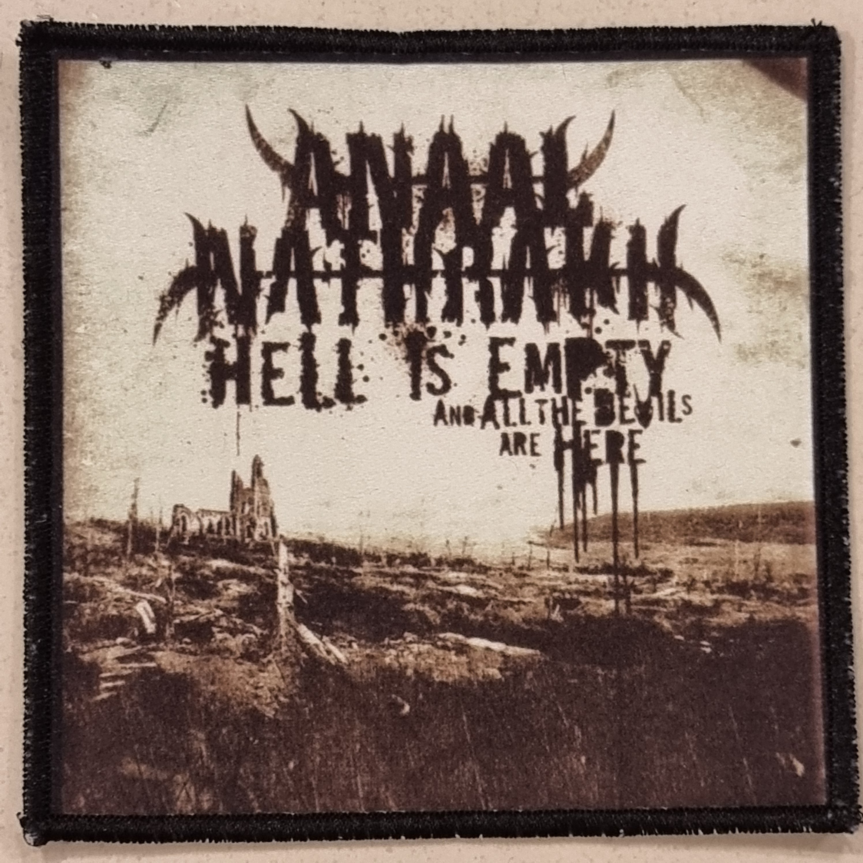 anaal-nathrakh-hell-is-empty-patch-cusson-petit-format image 1