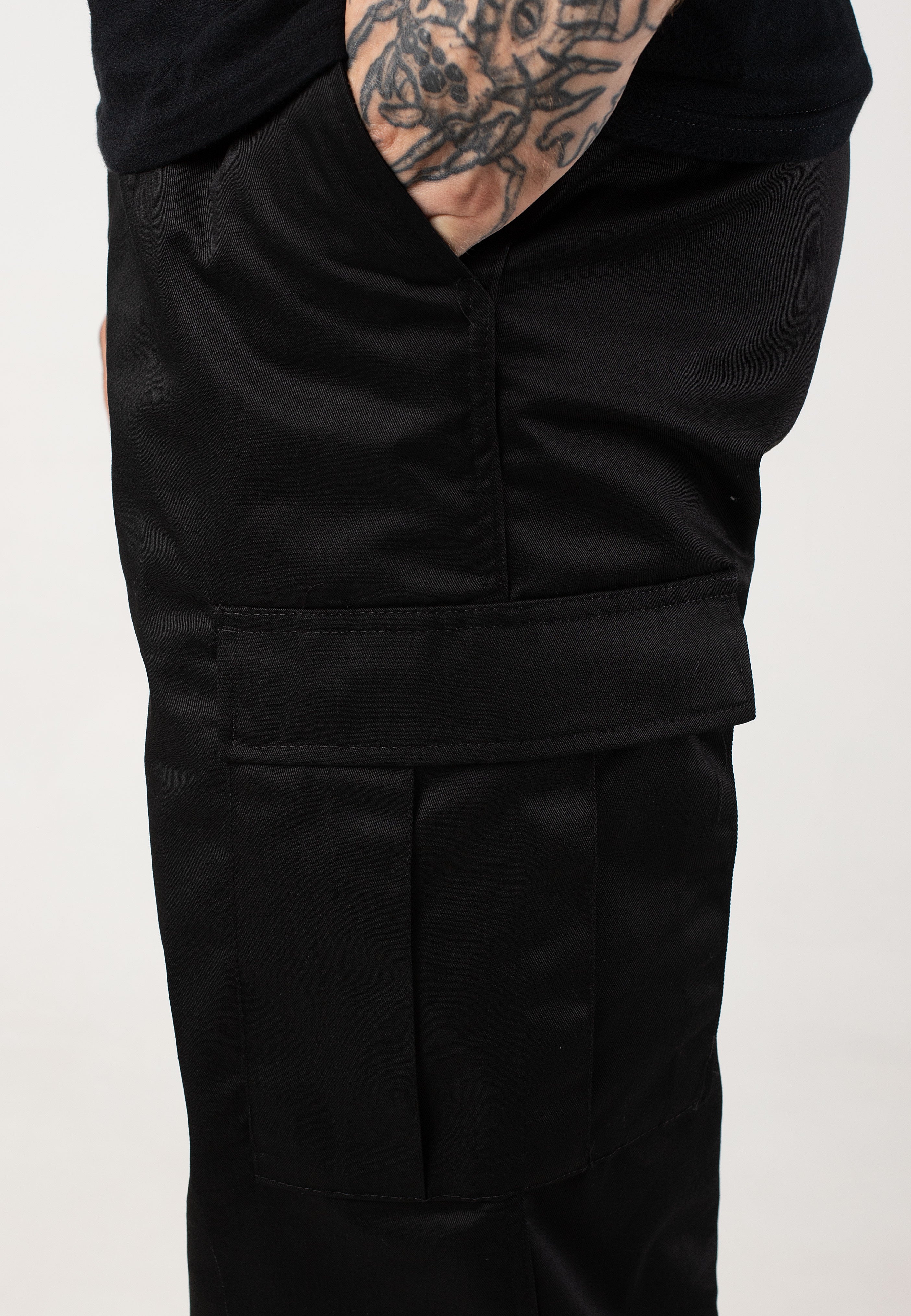 mil-tec-us-ranger-bdu-pantalon-cargo-noir-coton image 3