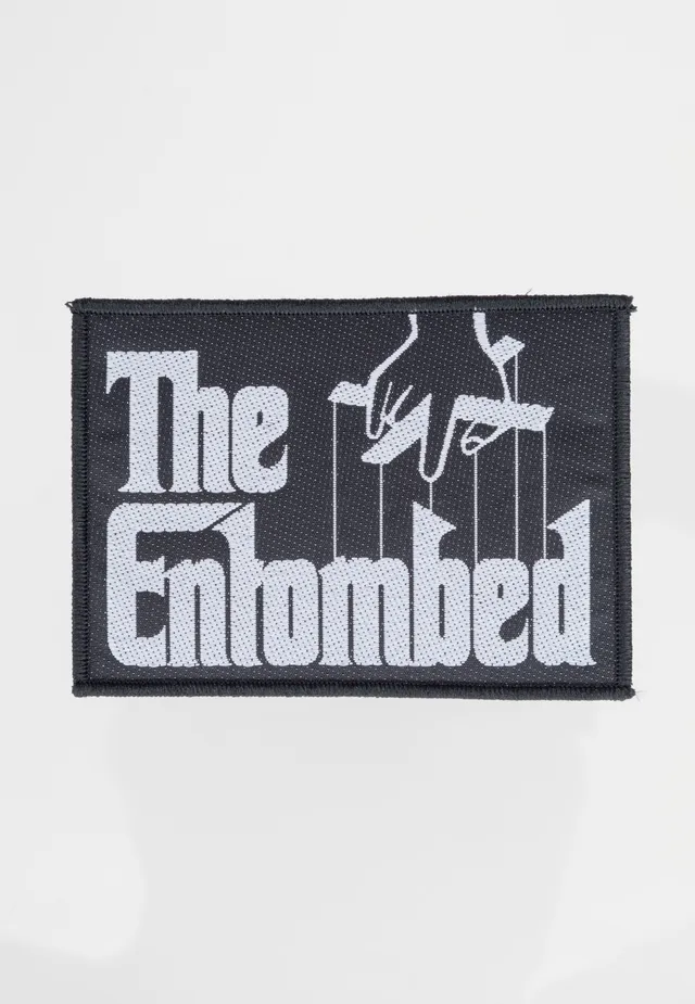 entombed-godfather-logo-patch-noir image 1