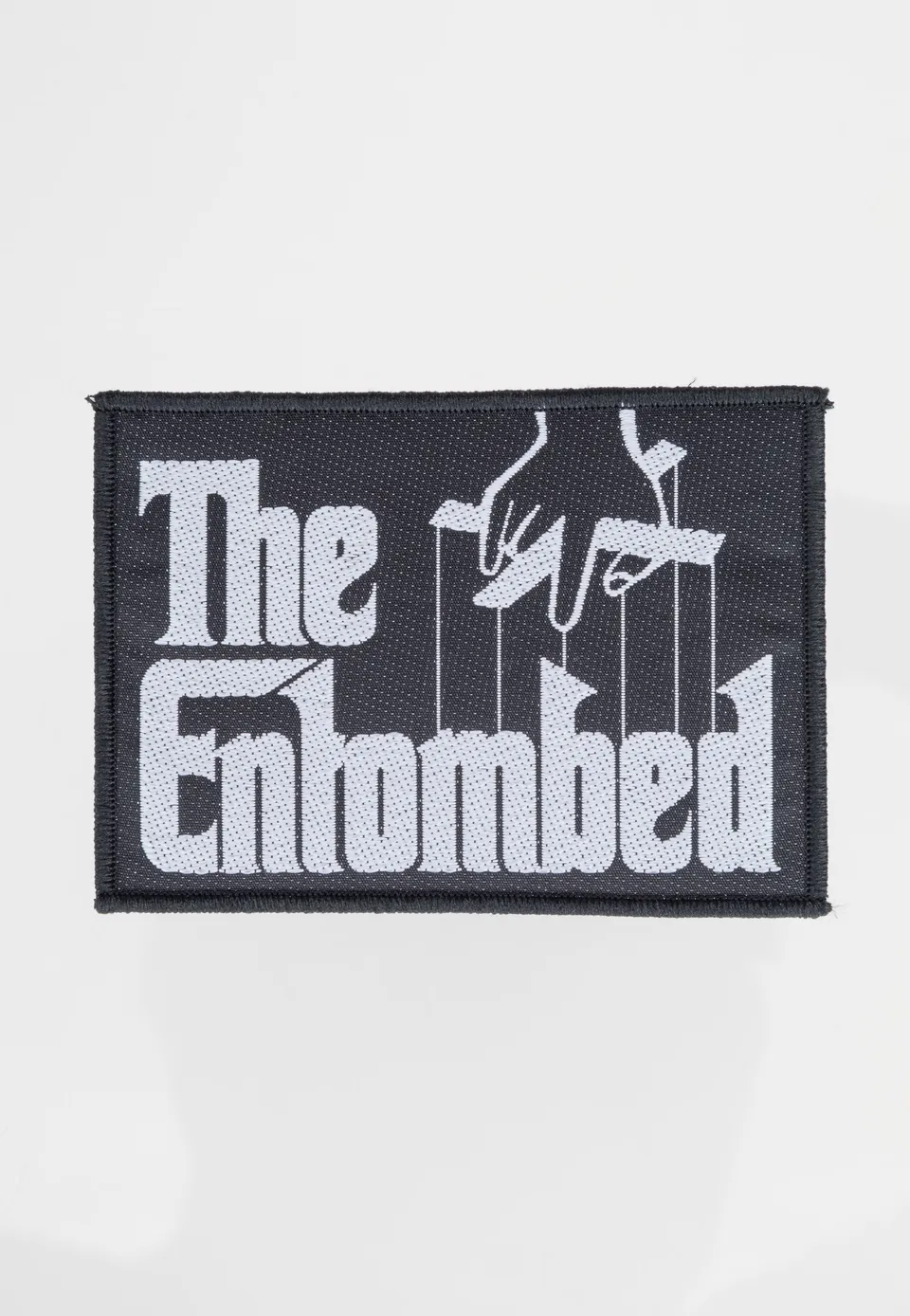 entombed-godfather-logo-patch-noir image 1