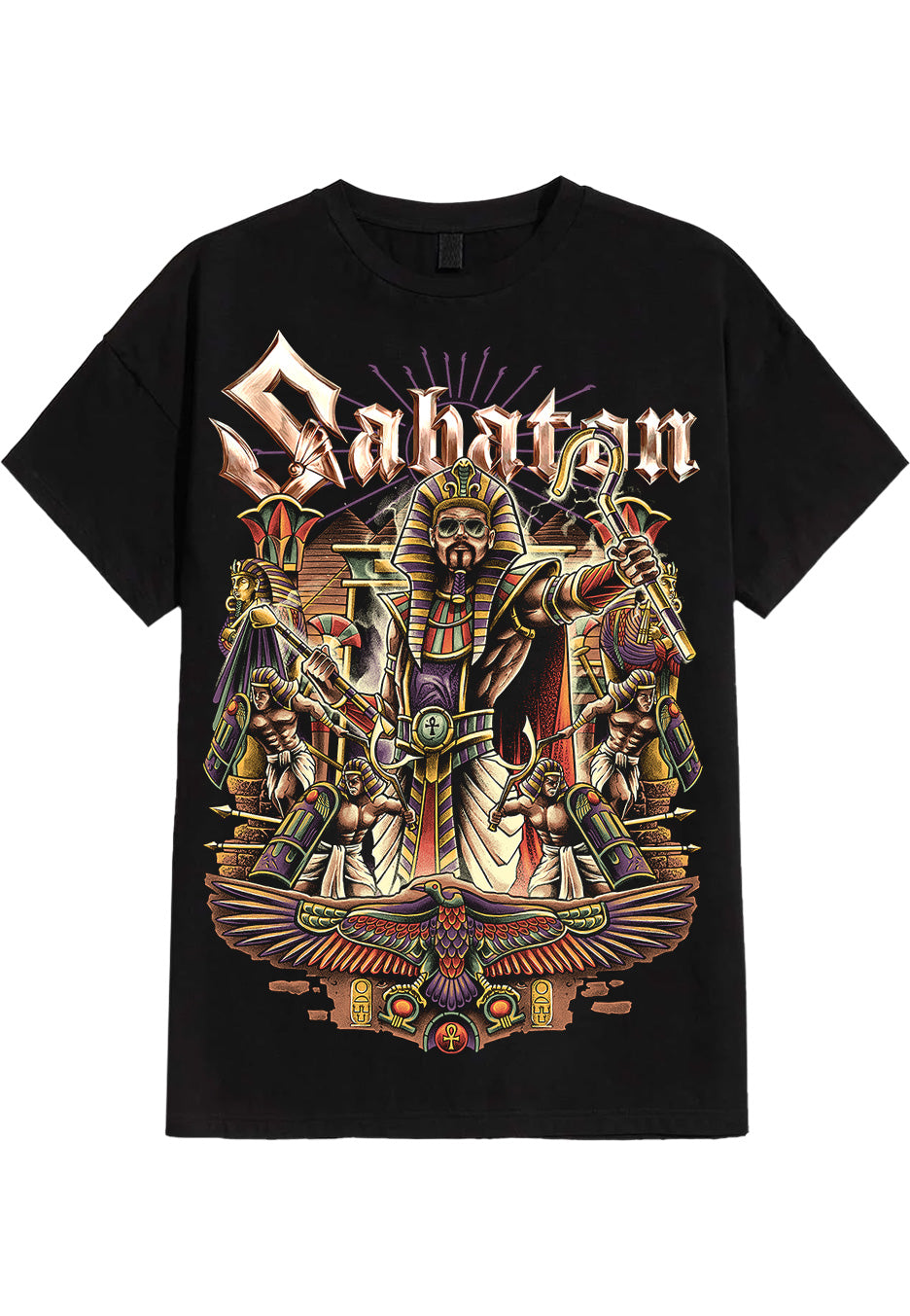 sabaton-eternal-conqueror-t-shirt-noir-homme-manches-courtes image 1
