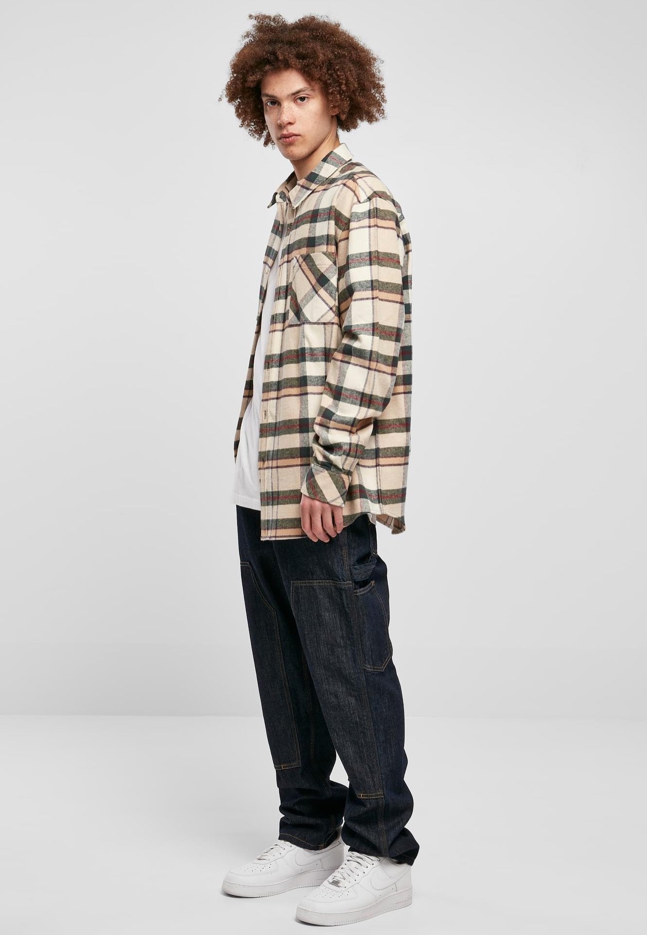 urban-classics-checked-mountain-chemise-carreaux-vert-s image 5