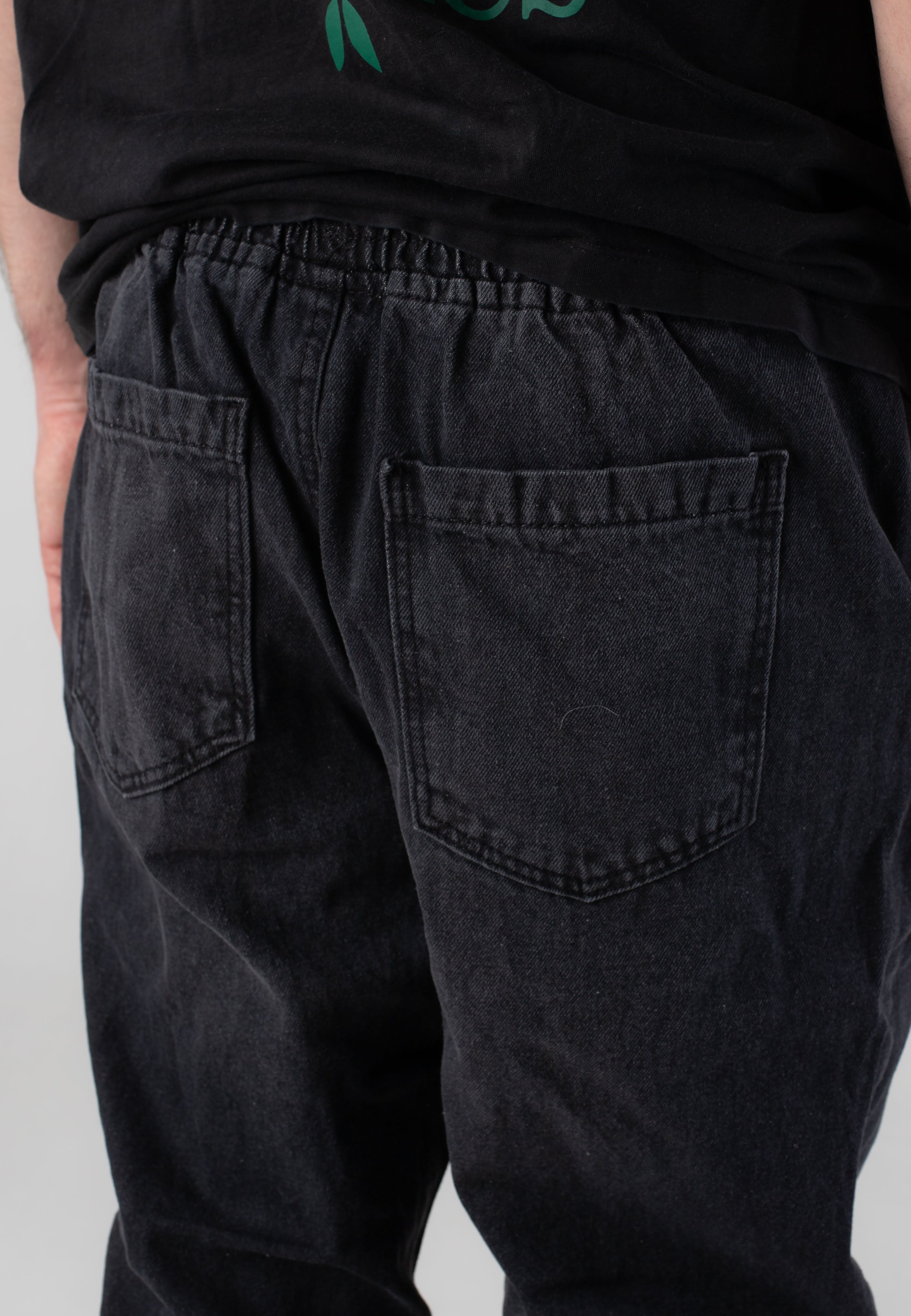 urban-classics-jogg-denim-black-washed-pantalon-jogger-noir image 3