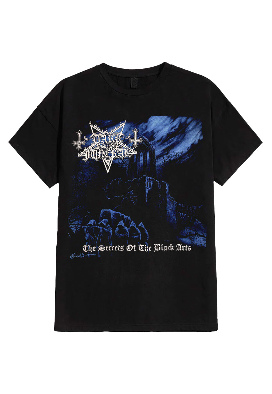 dark-funeral-secrets-of-the-black-arts-t-shirt-noir-m image 1