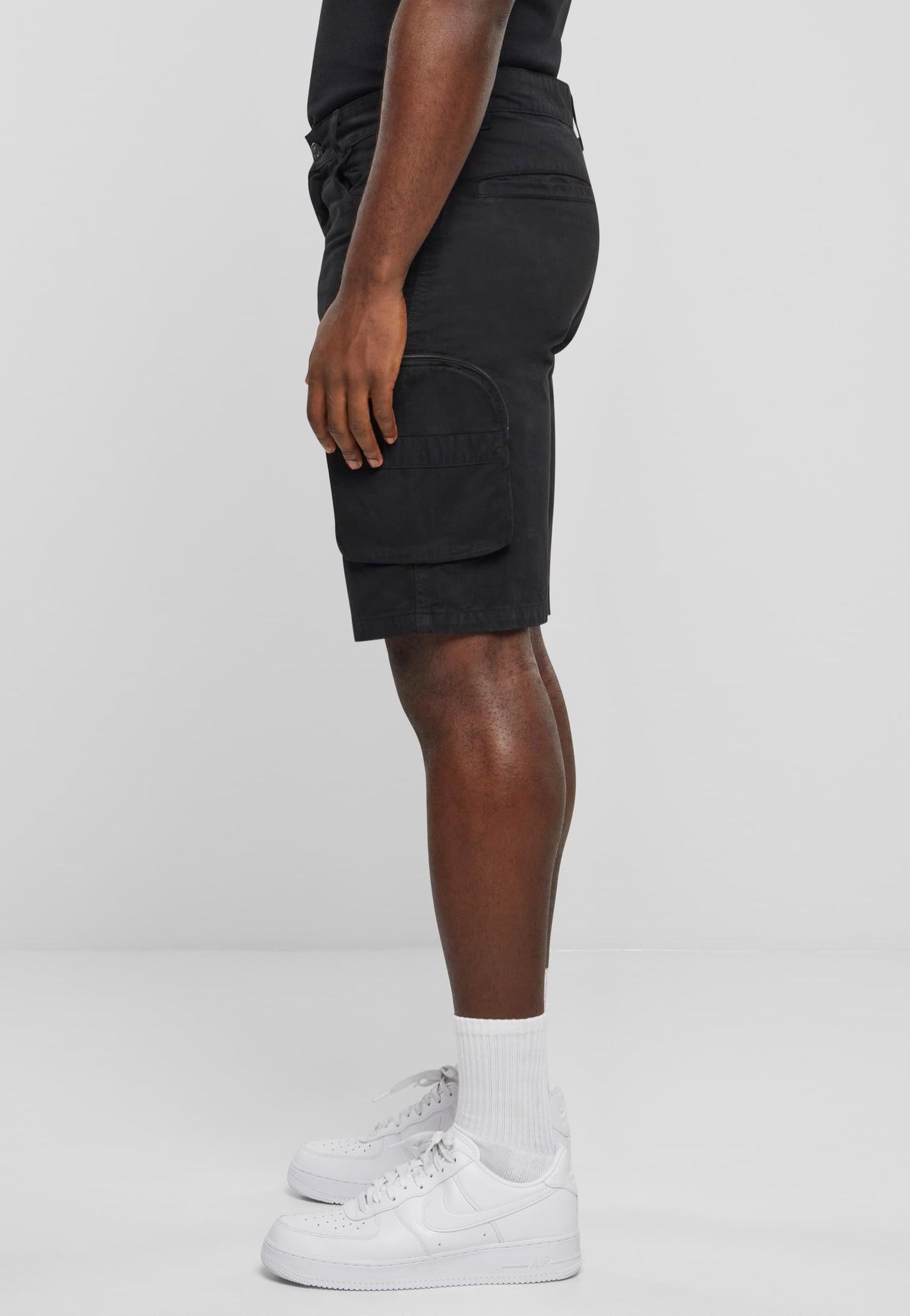 urban-classics-baggy-cargo-short-bermuda-noir-w32 image 2