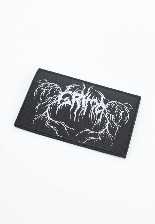 grima-logo-patch-black-metal-noir-taille-unique image 1