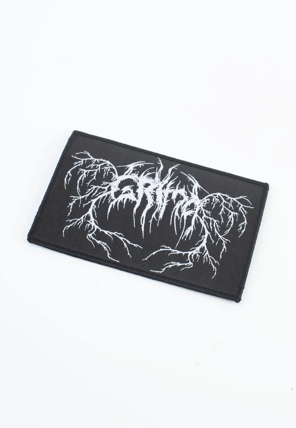 grima-logo-patch-black-metal-noir-taille-unique image 1