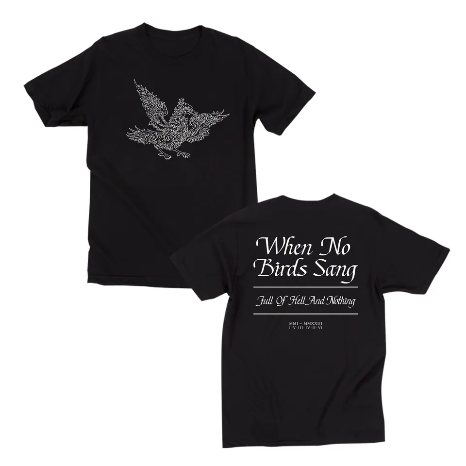 full-of-hell-nothing-bird-t-shirt-noir-l-closed-casket image 1