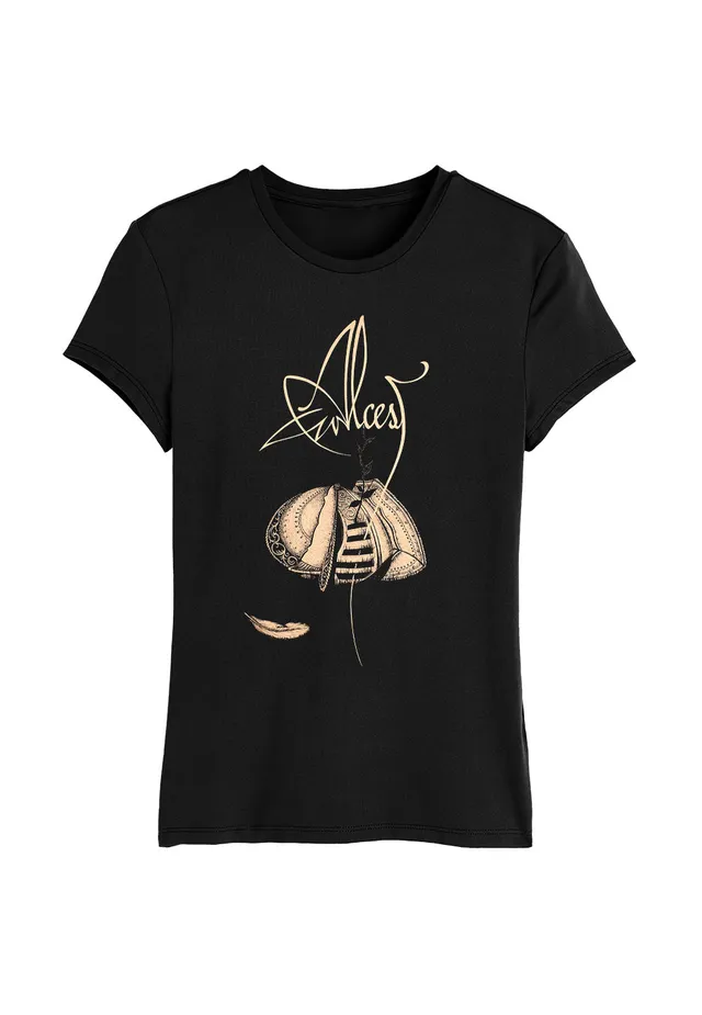 alcest-helmet-t-shirt-femme-noir-taille-s-alternatif image 1