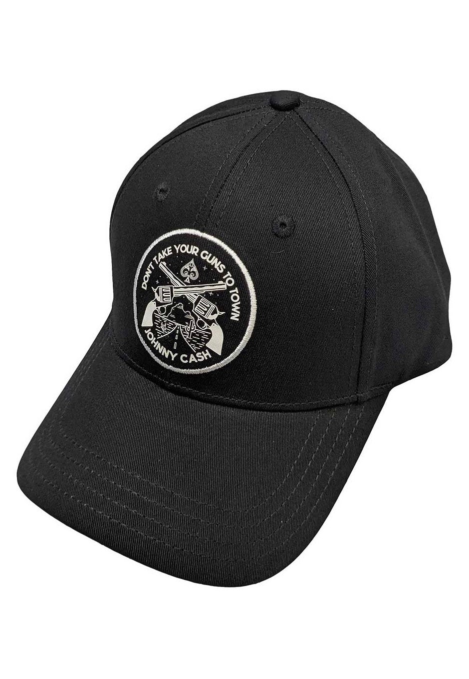 johnny-cash-don-t-take-your-guns-casquette-noire image 1