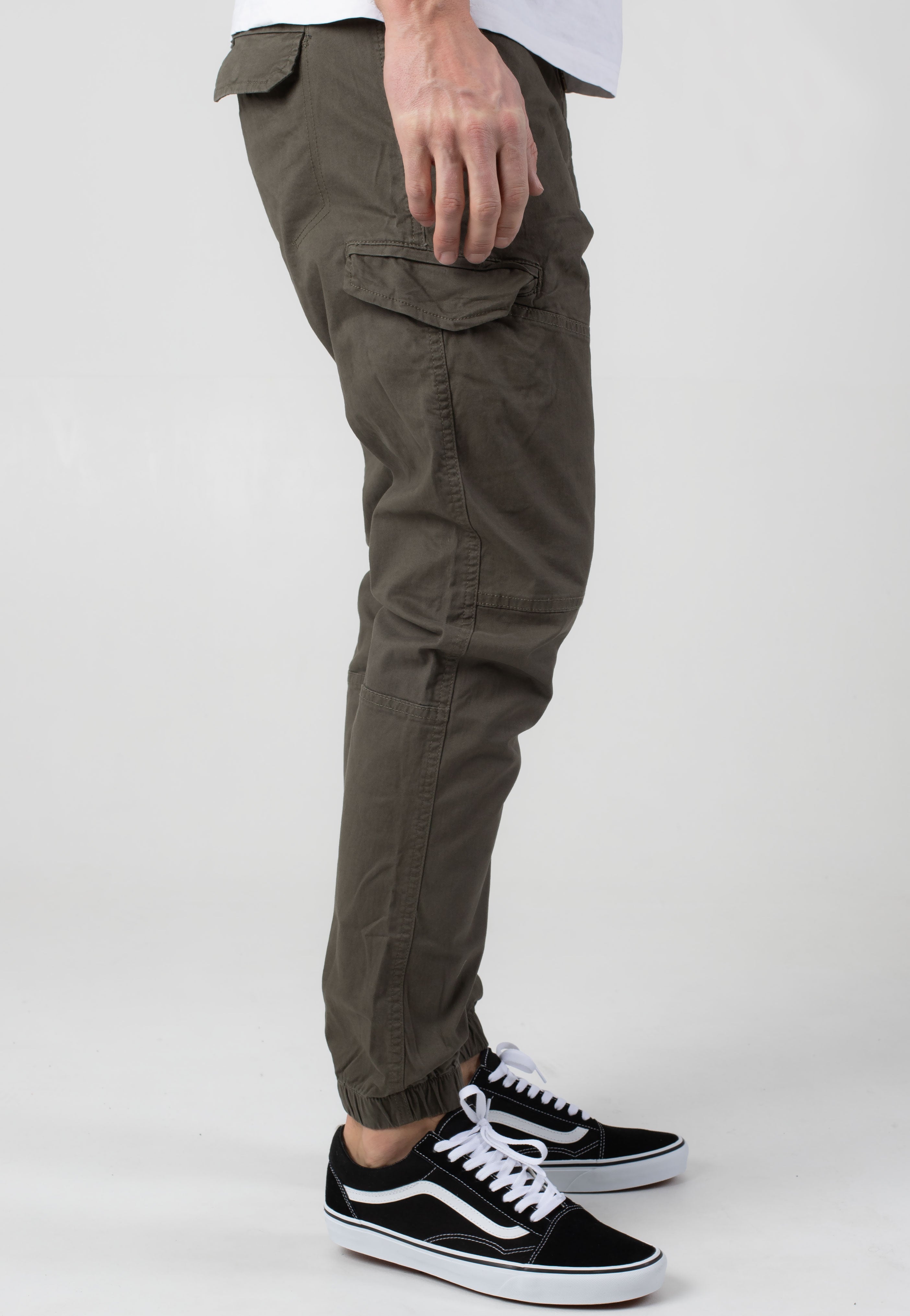 levino-army-indicode-pantalon-cargo-vert-homme image 4