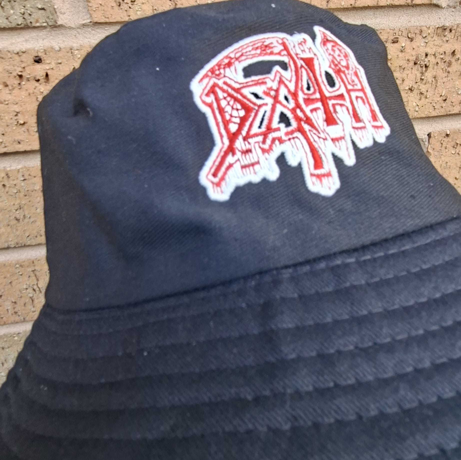 death-logo-bob-bucket-hat-brod-phosphorescent image 3