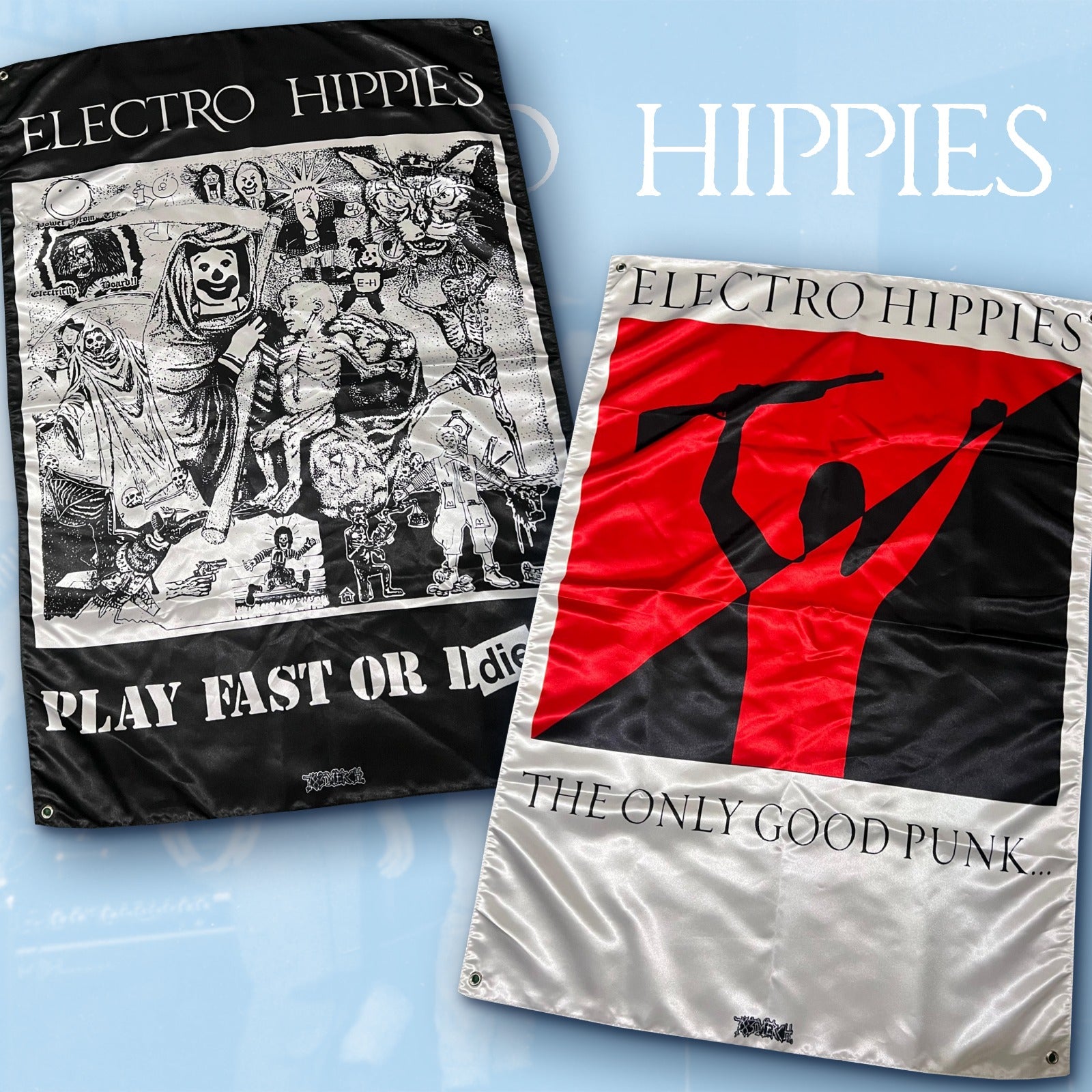 electro-hippies-play-fast-or-die-bundle-backpatch-patch-drapeau image 4