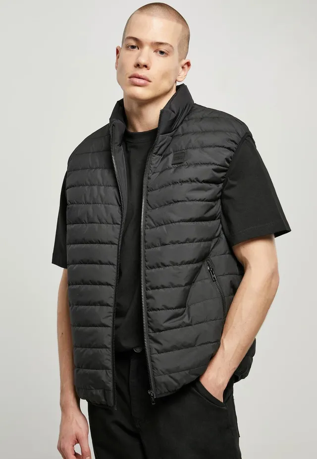 urban-classics-light-bubble-black-gilet-noir-homme-taille-m image 1