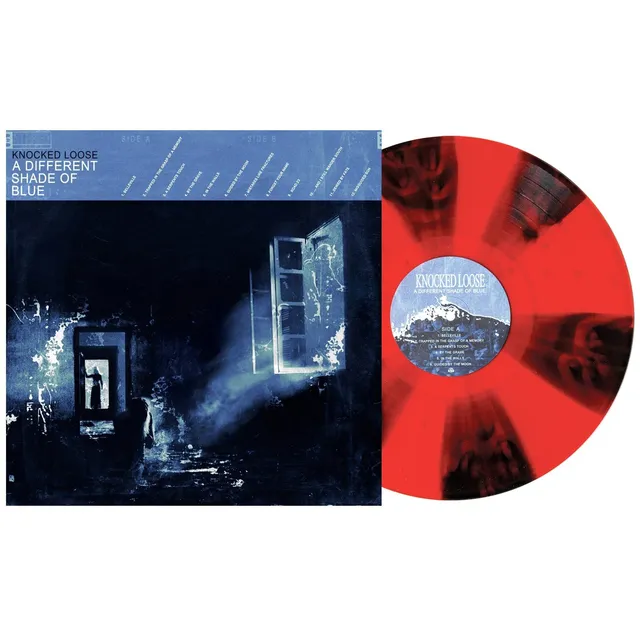 knocked-loose-a-different-shade-of-blue-lp-vinyle-splatter image 1