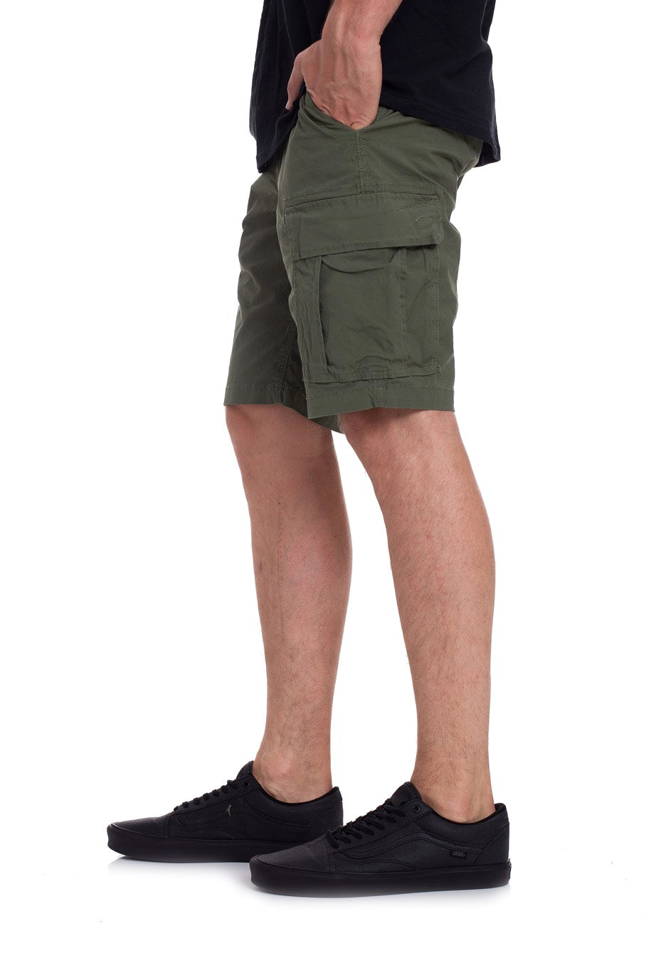 vintage-industries-ryker-short-cargo-vert-olive-coton image 2
