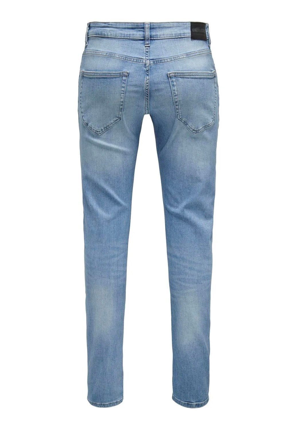only-sons-loom-slim-light-blue-denim-jean-slim-bleu-clair-w32-l32 image 7