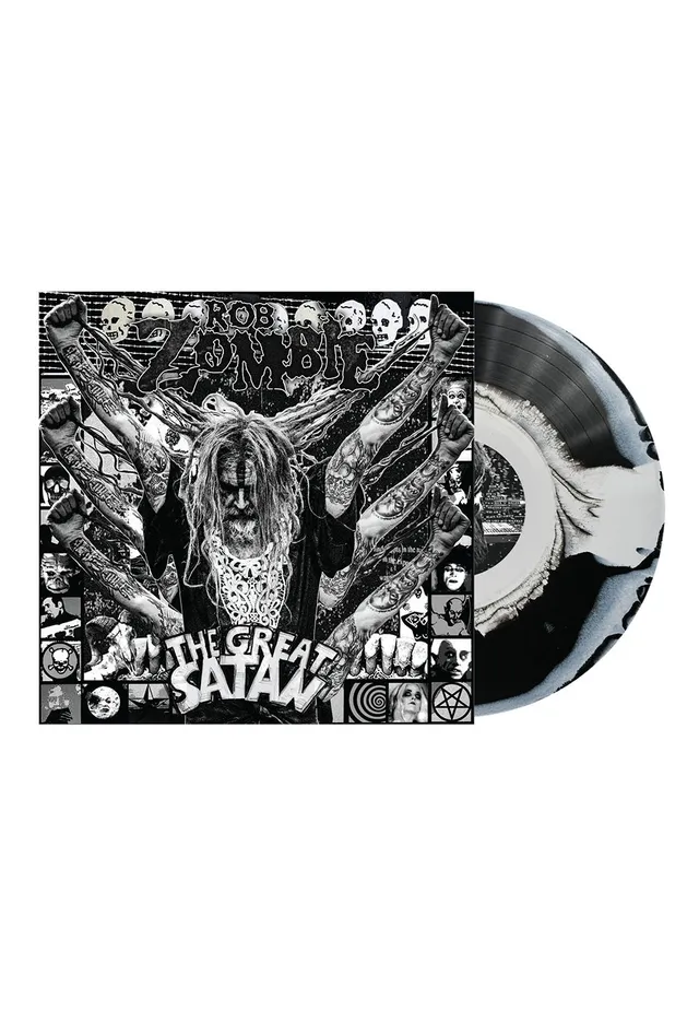 rob-zombie-the-great-satan-vinyle-couleur-noir-blanc image 1