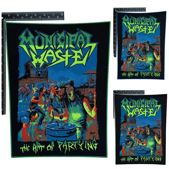 municipal-waste-art-of-partying-backpatch-dos image 1