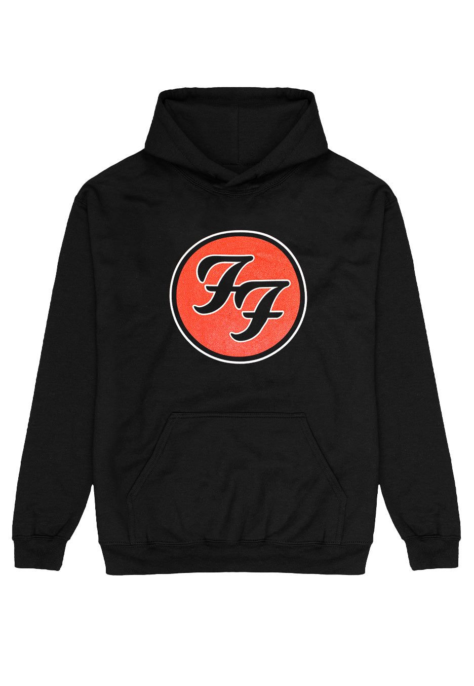 foo-fighters-ff-logo-hoodie-noir-homme image 1