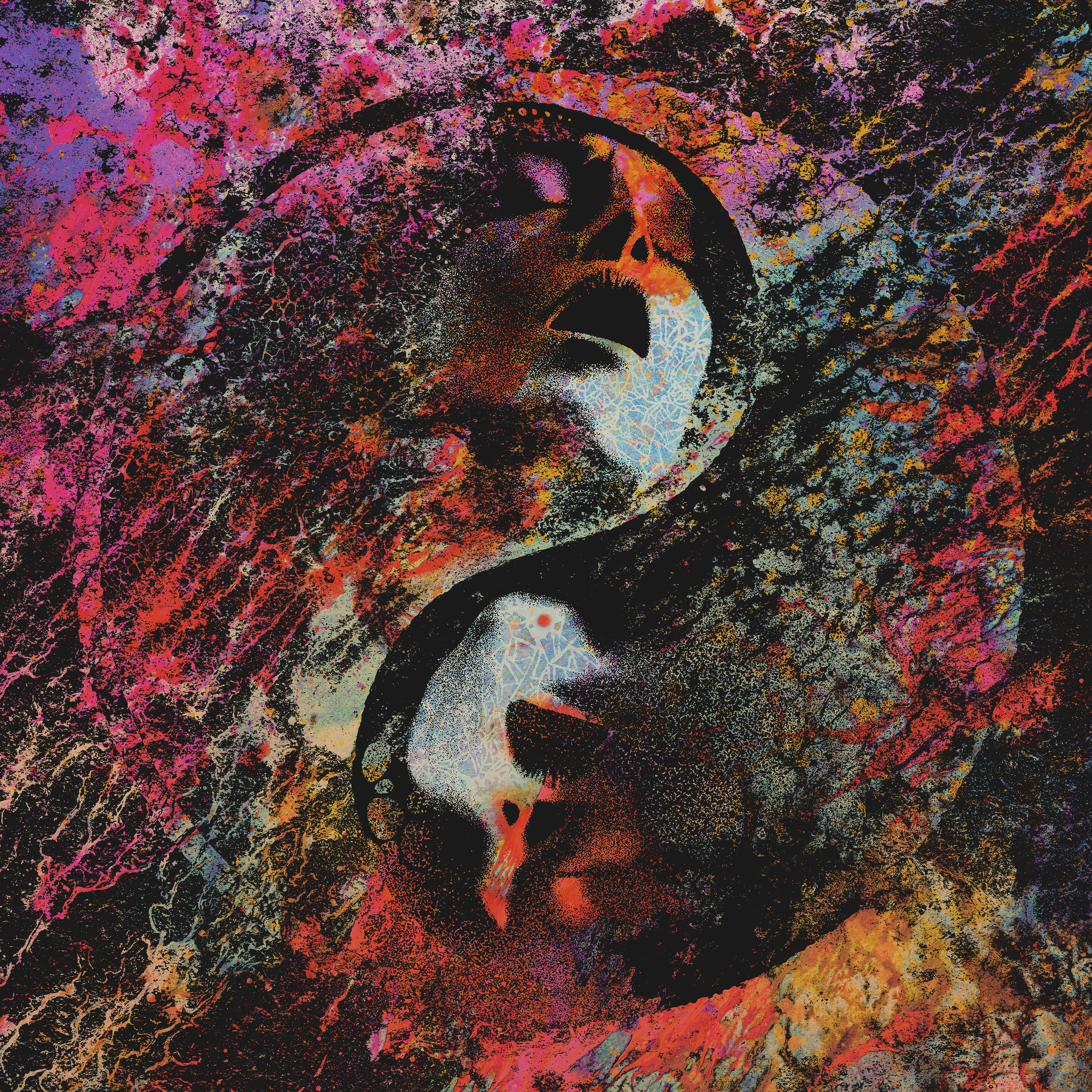 end-cult-leader-gather-mourn-vinyle-lp-bleu-splatter image 1