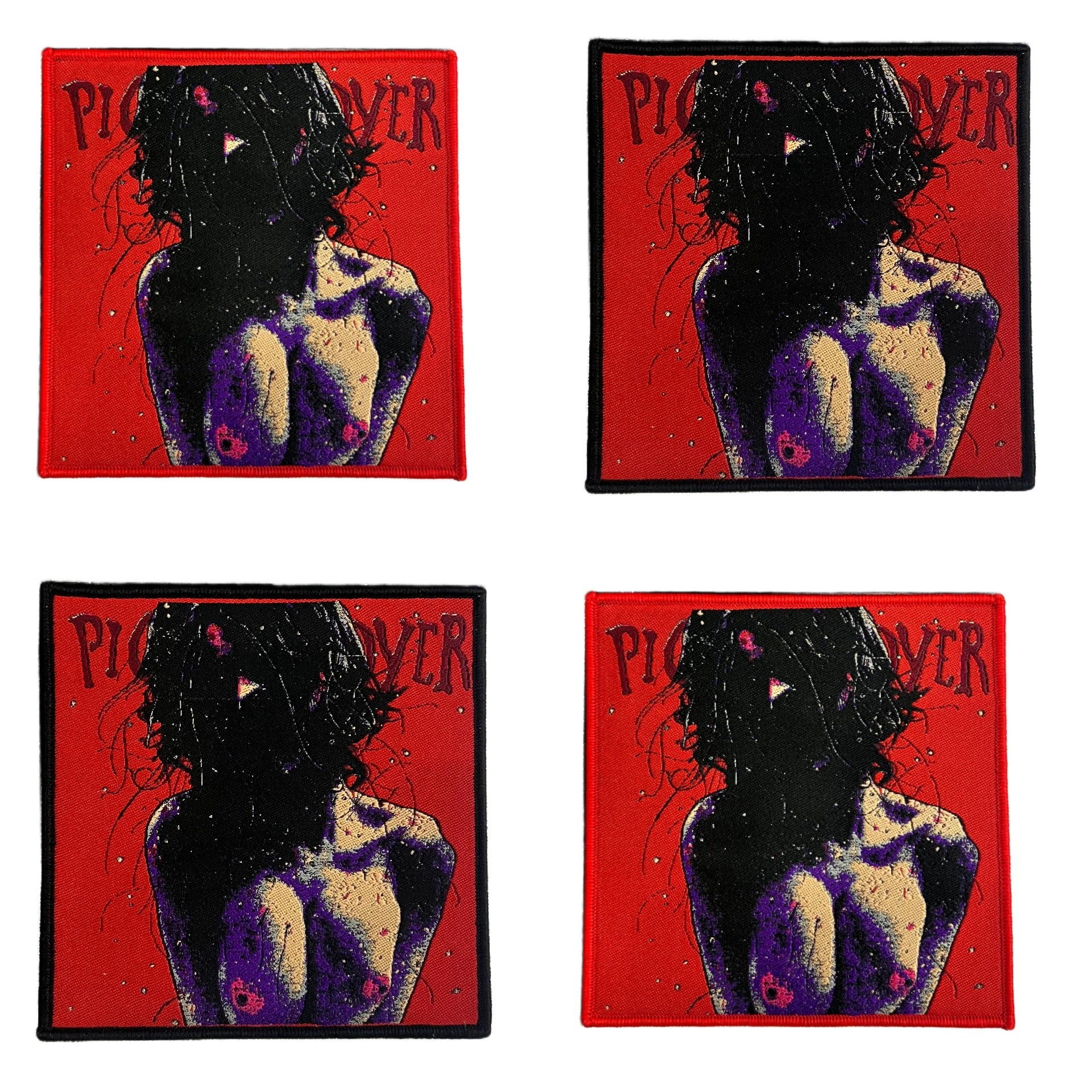 pig-destroyer-terrifyer-patch-tiss-bordure-noire image 1
