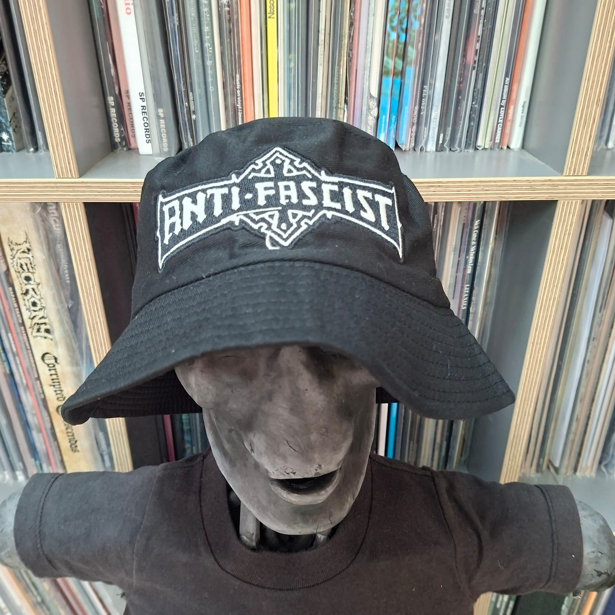 783punx-bucket-hats-anti-fascist-bolt-thrower-bob-phosphorescent image 1