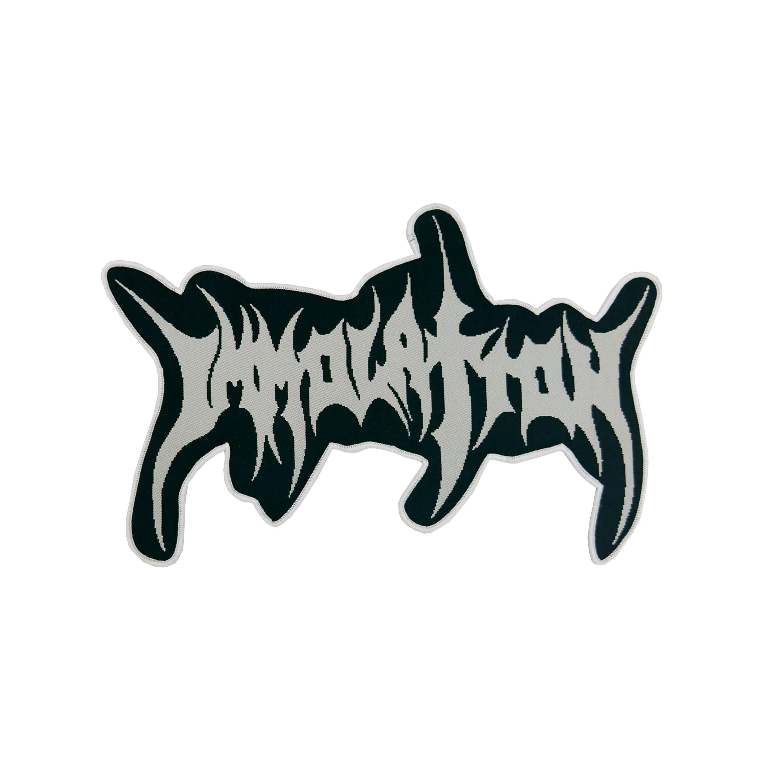 immolation-logo-patch-tiss-oversized-bordure-noire image 4