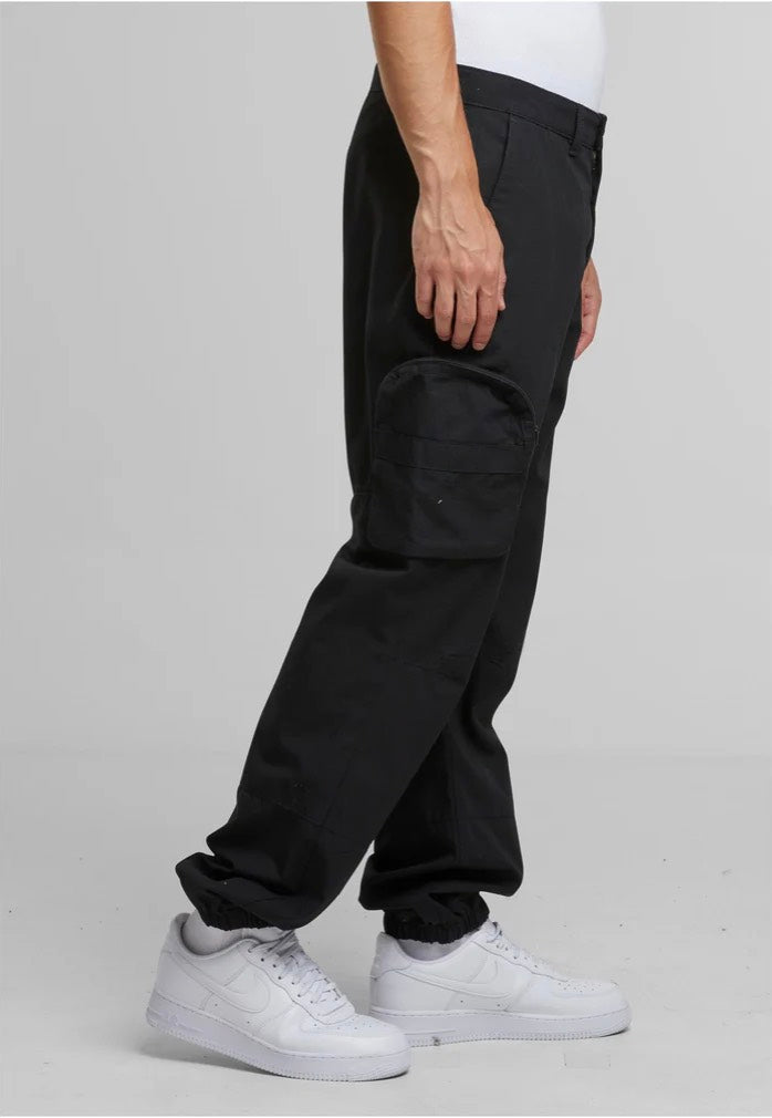 urban-classics-ripstop-loose-fit-cargo-pantalon-noir-coton image 5