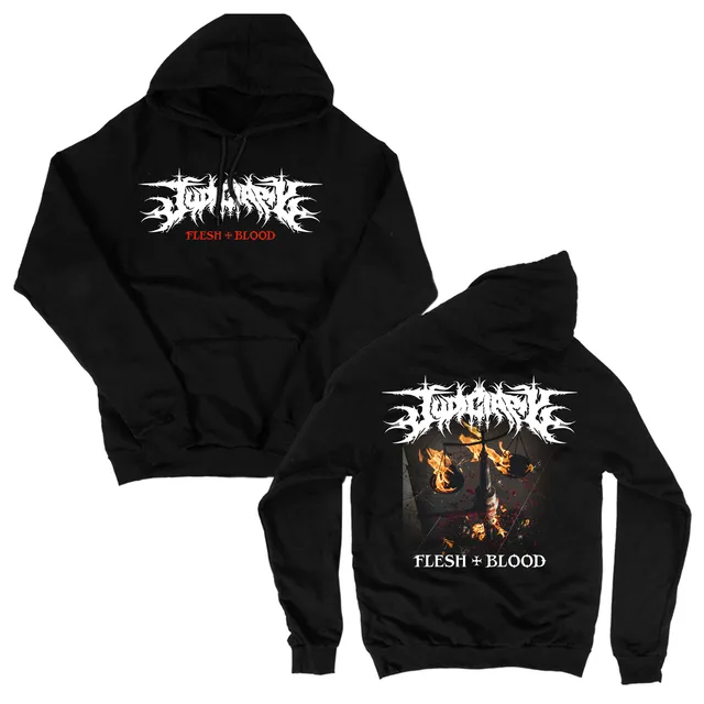 judiciary-flesh-blood-sweat-capuche-champion-taille-l image 1