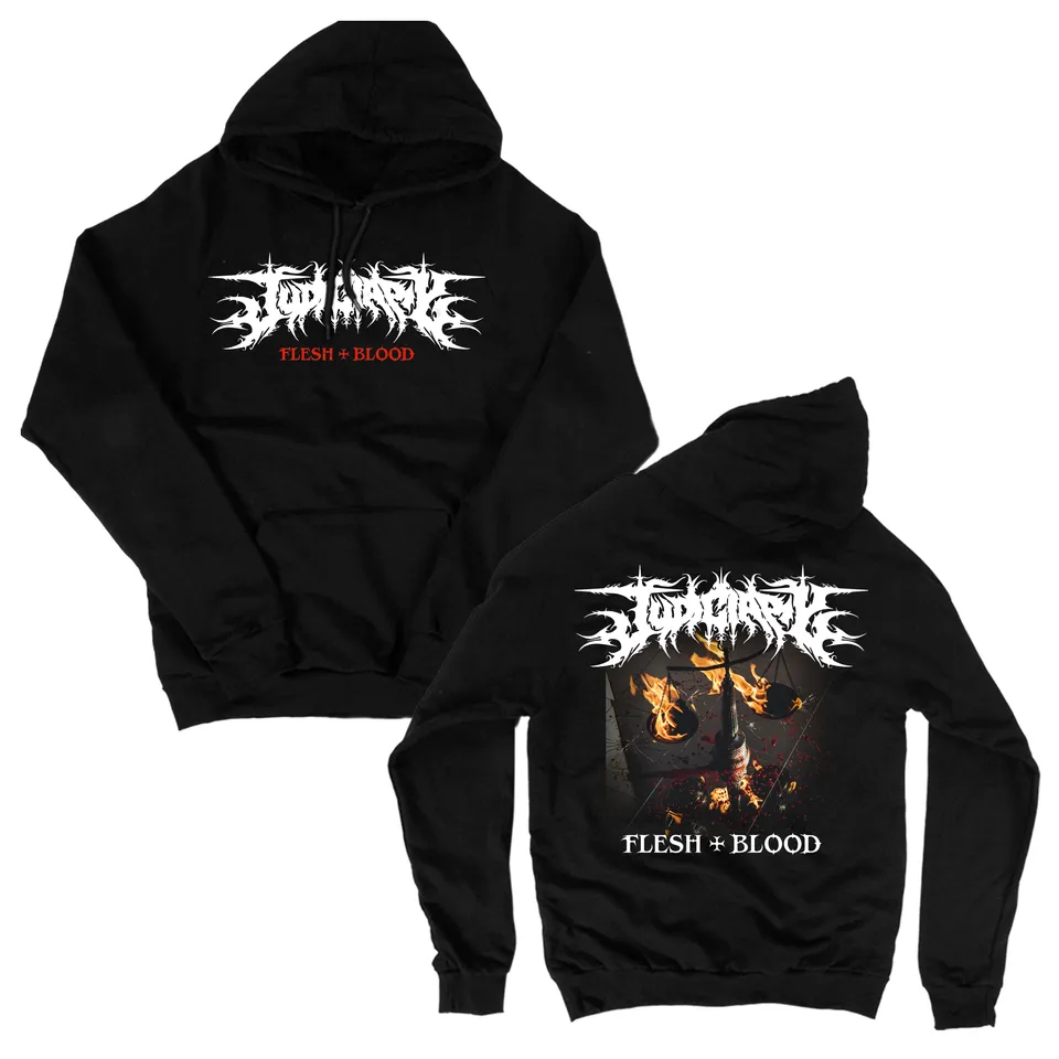 judiciary-flesh-blood-sweat-capuche-champion-taille-l image 1