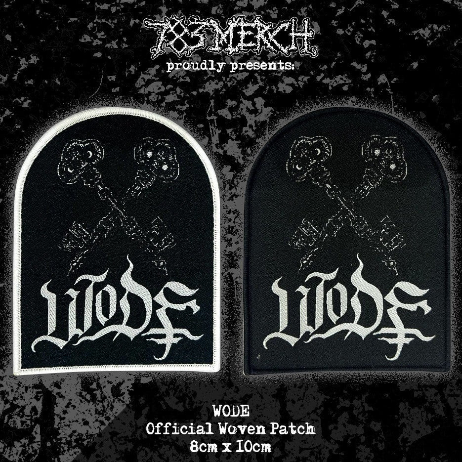 wode-keys-patch-tiss-black-metal-bordure-noire image 1