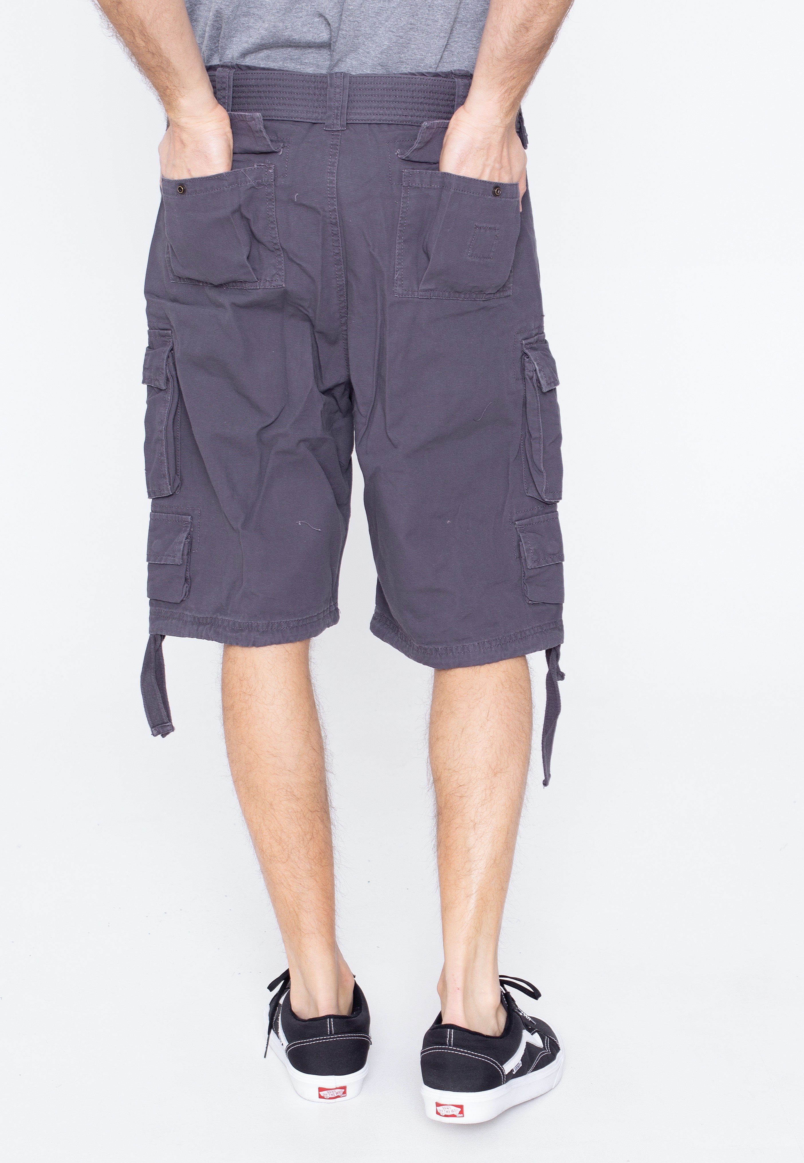 surplus-division-anthrazit-short-cargo-gris-homme image 2