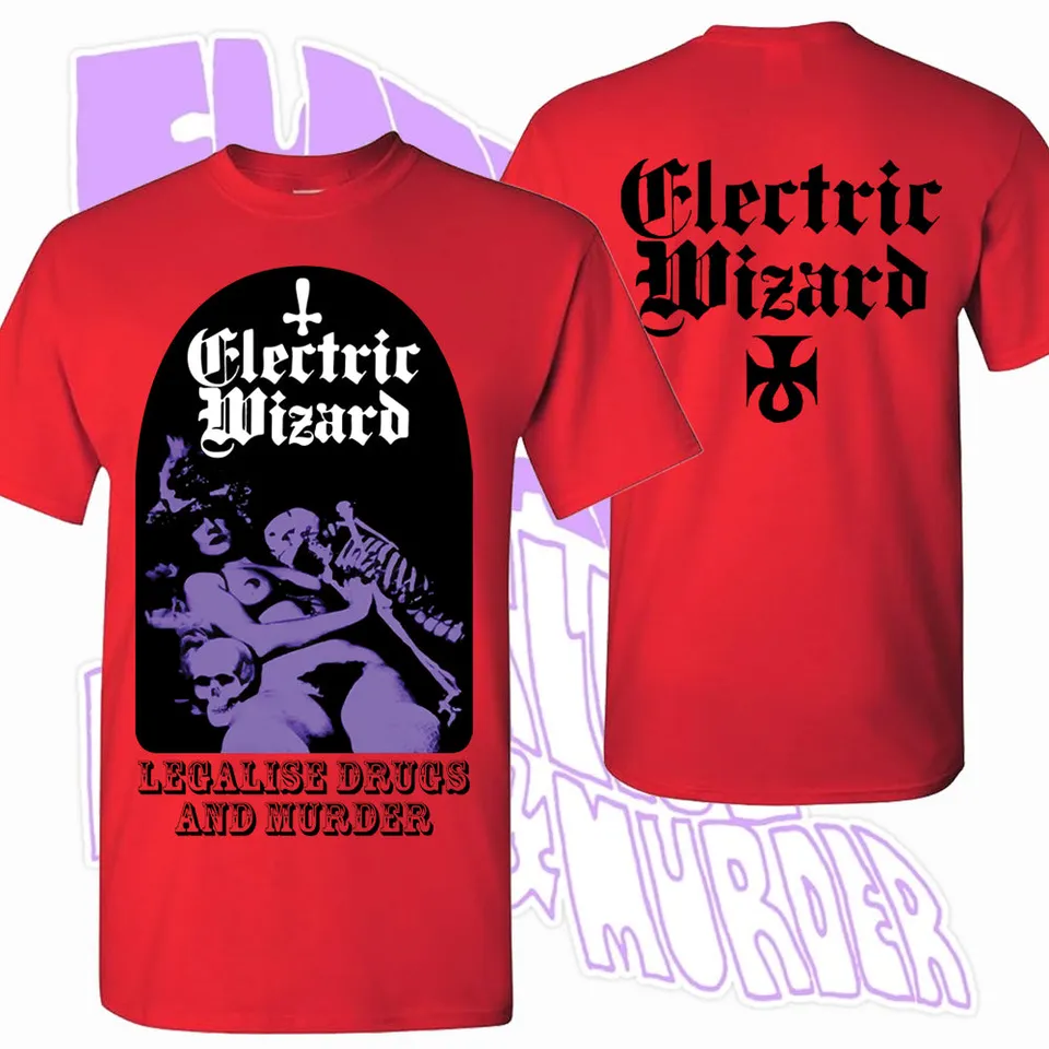 electric-wizard-legalise-drugs-and-murder-t-shirt-taille-l image 1