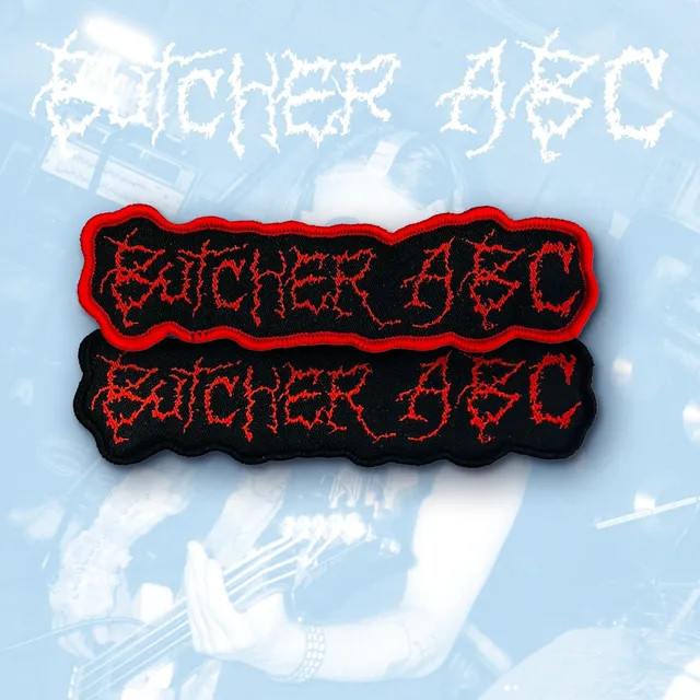butcher-abc-logo-patch-tiss-bordure-noire image 1