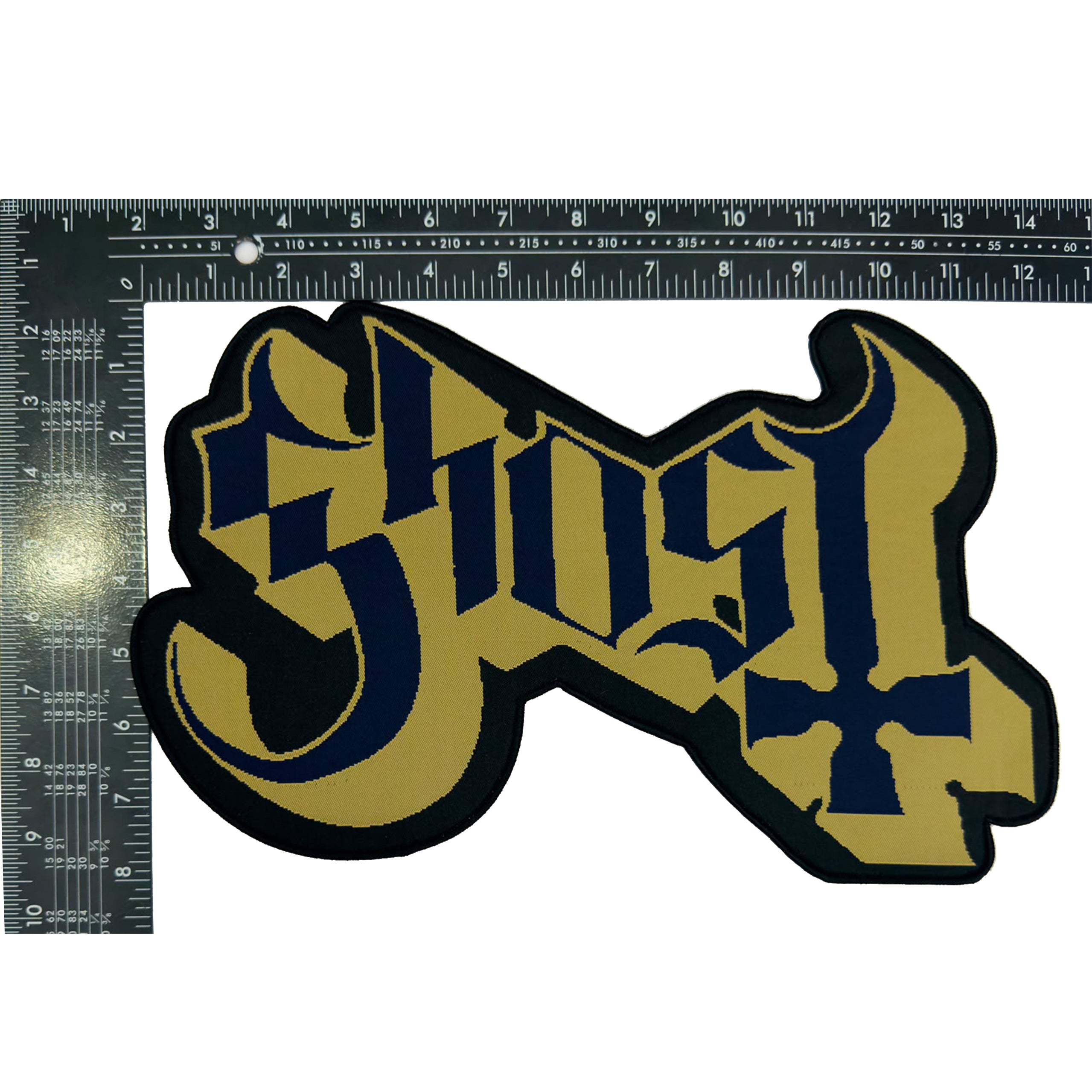 783punx-ghost-logo-cusson-tiss-oversize-bord-noir-30-cm image 3