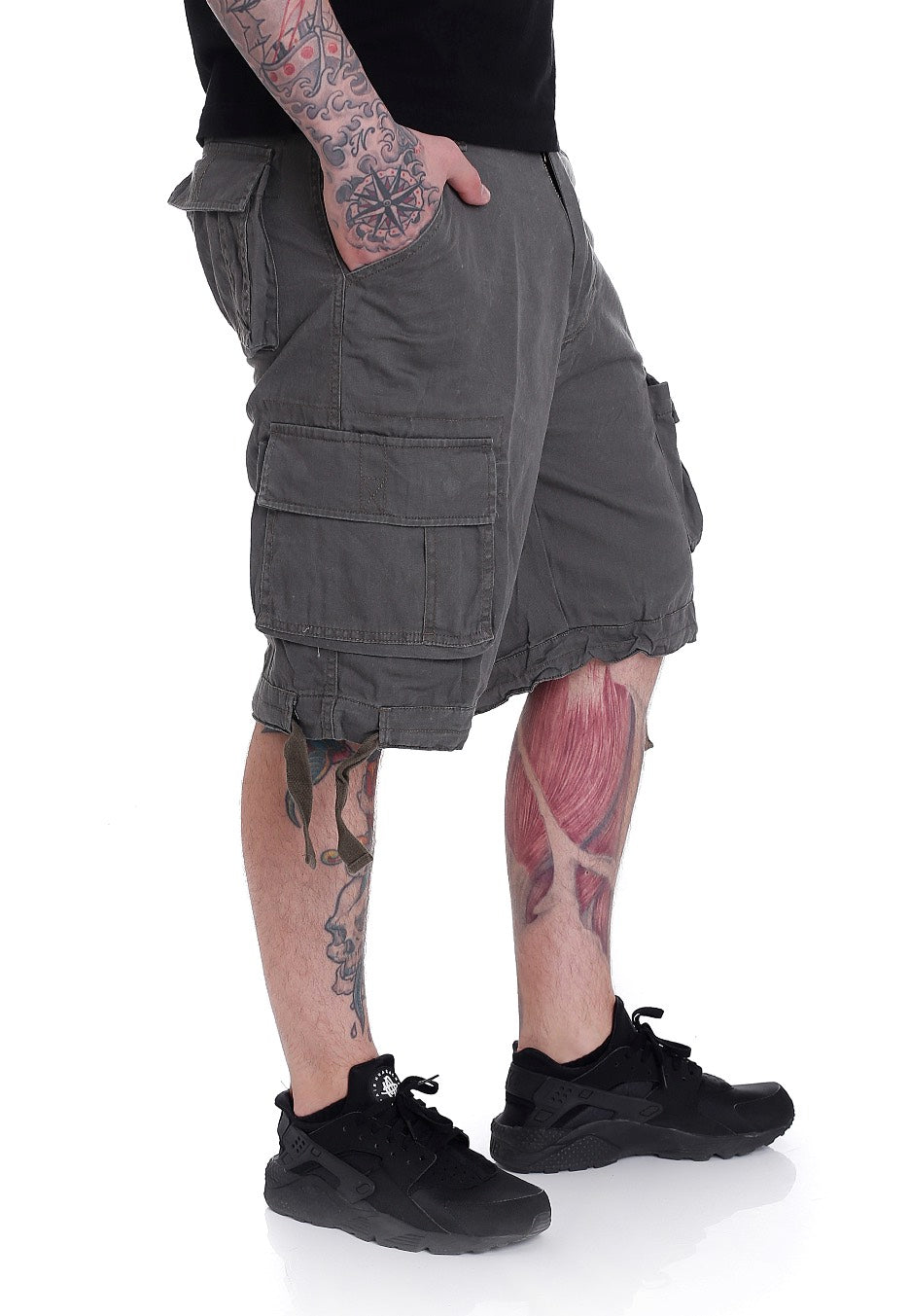 brandit-urban-legend-short-cargo-oliv-homme image 3