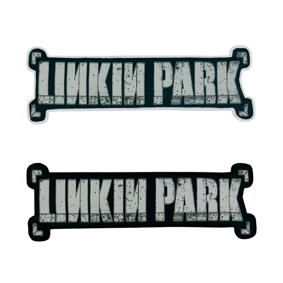 783punx-linkin-park-logo-patch-tiss-oversized-bordure-noire image 1