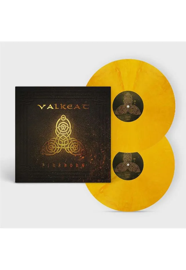 valkeat-fireborn-fire-double-vinyle-couleur-2-lp-folk-metal image 1