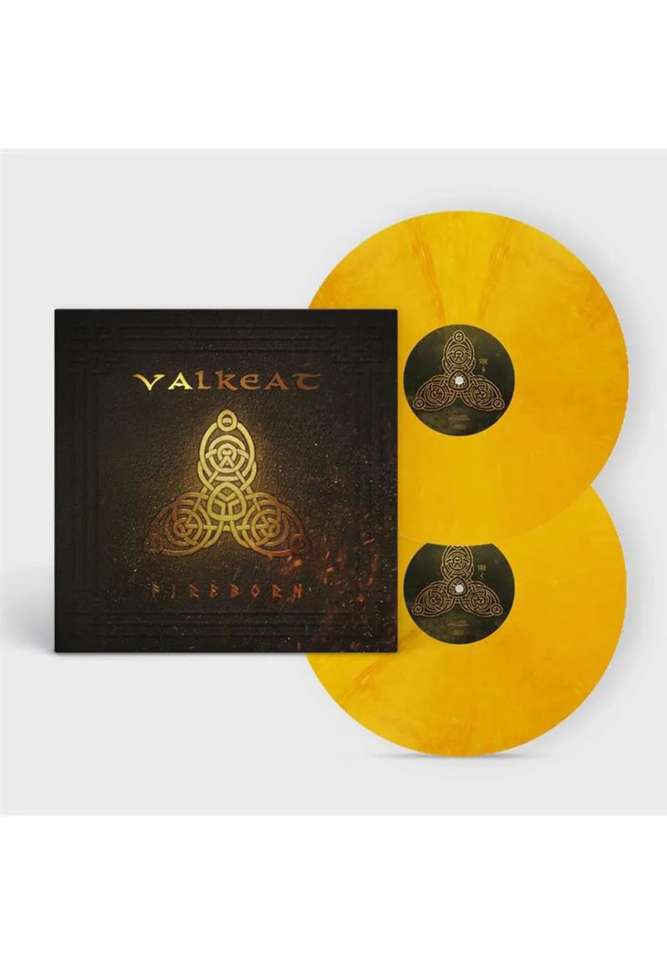 valkeat-fireborn-fire-double-vinyle-couleur-2-lp-folk-metal image 1