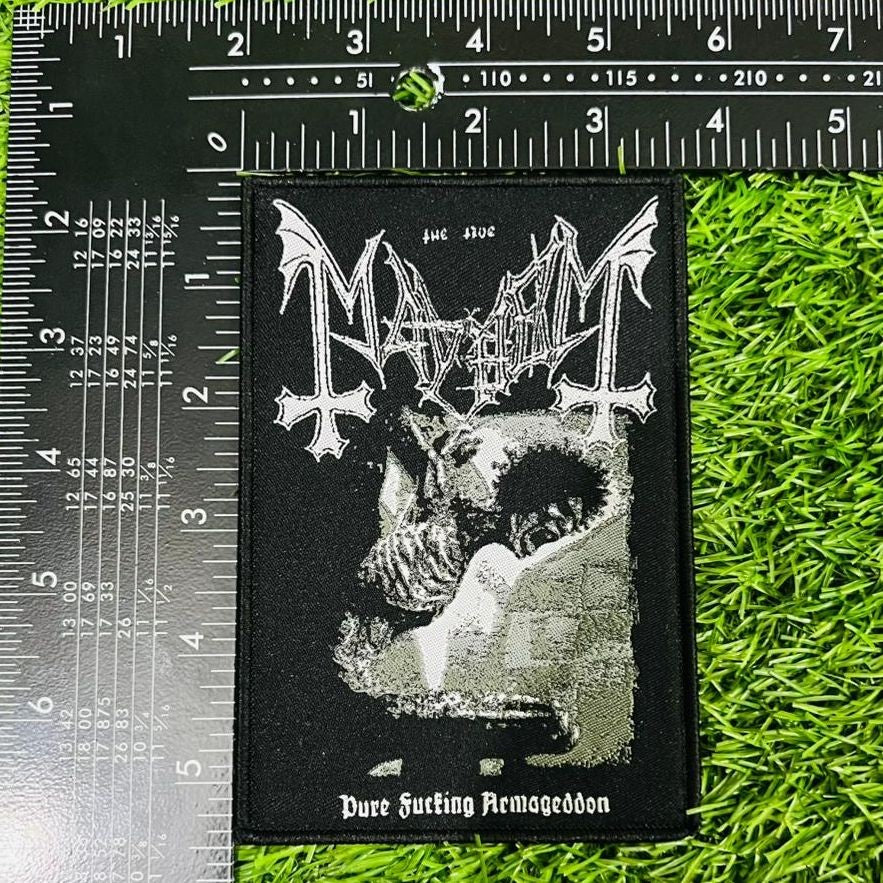 mayhem-pure-fucking-armageddon-patch-tiss-bordure-blanche image 4