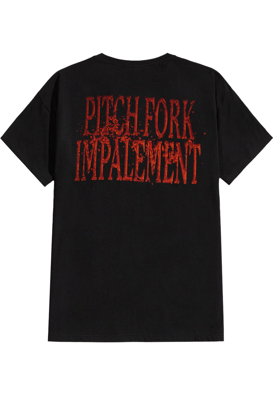 cannibal-corpse-pitch-fork-impalement-t-shirt-noir-homme image 2