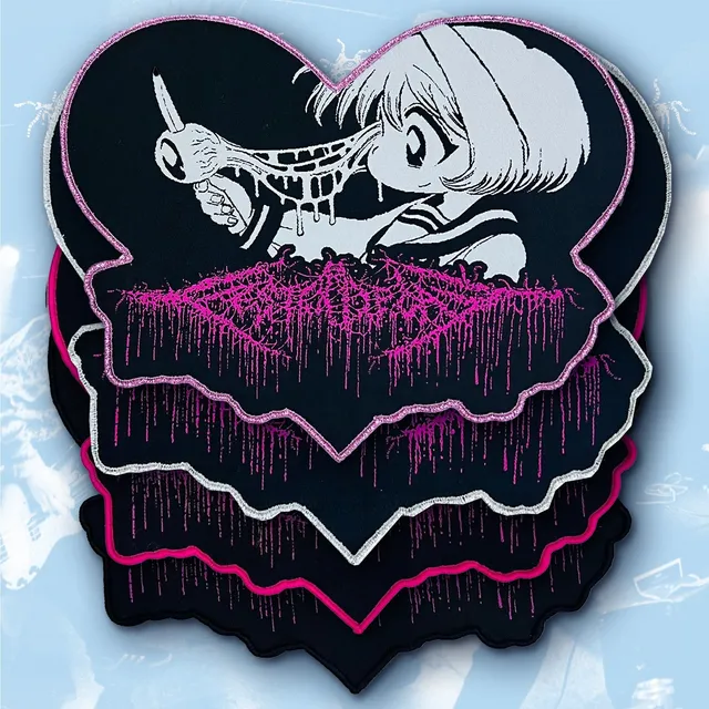 festerdecay-ichigo-cha-n-patch-surdimensionn-noir image 1