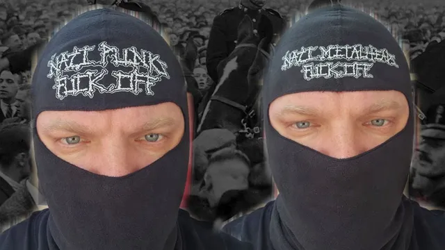 nazi-punks-fuck-off-cagoule-ski-mask-noire image 1
