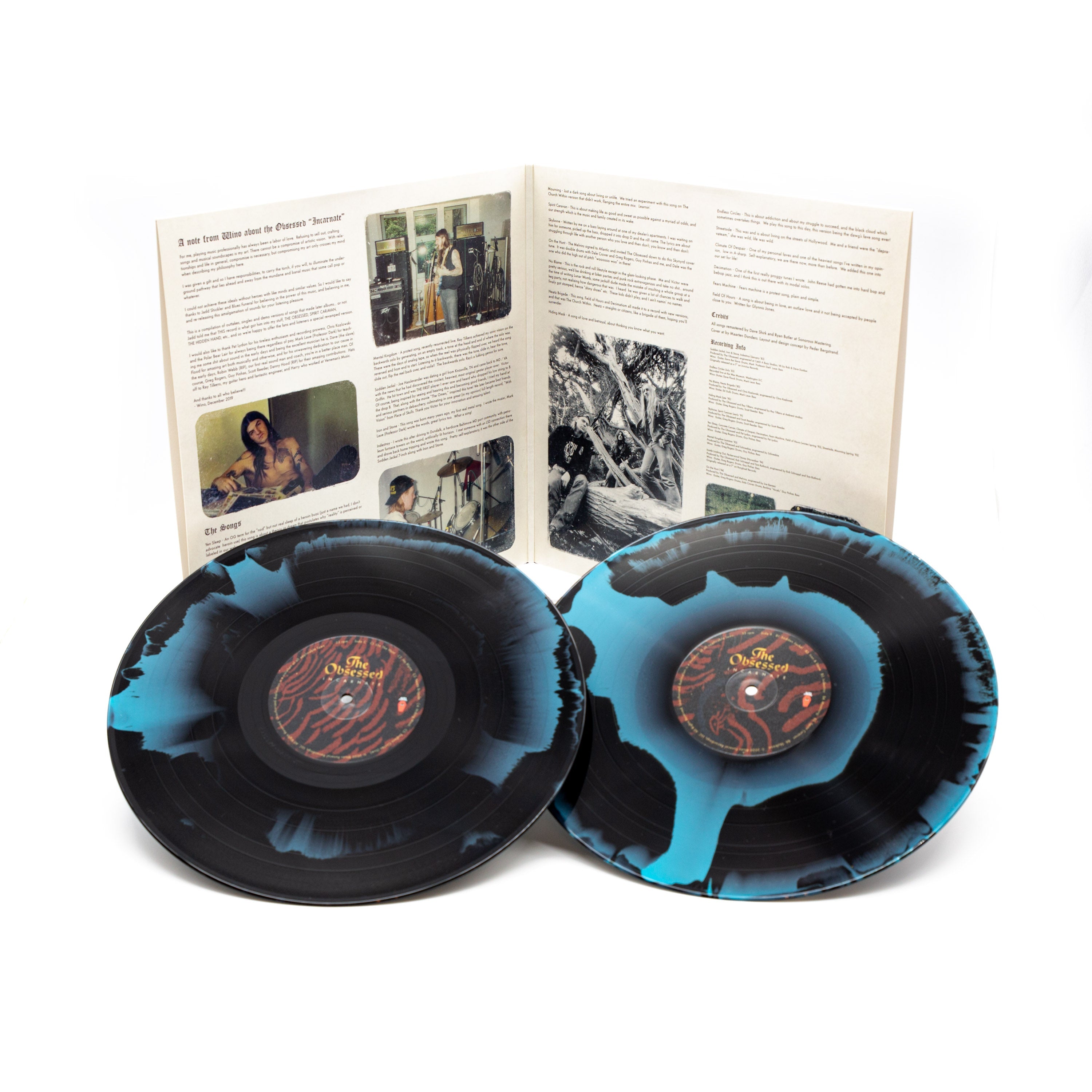 the-obsessed-incarnate-vinyle-2lp-bleu-noir-gatefold image 4