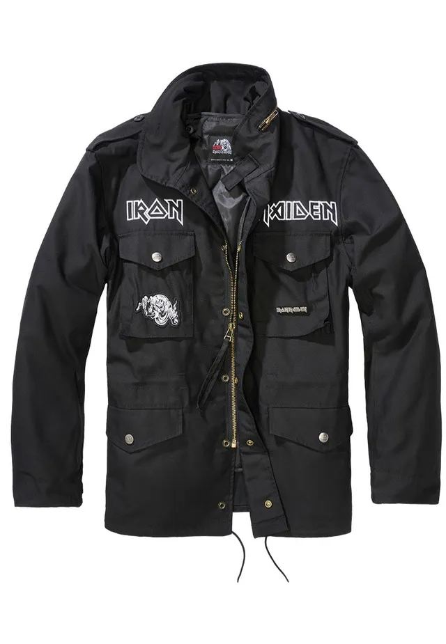 brandit-iron-maiden-irm-m65-veste-hiver-noire-m image 1