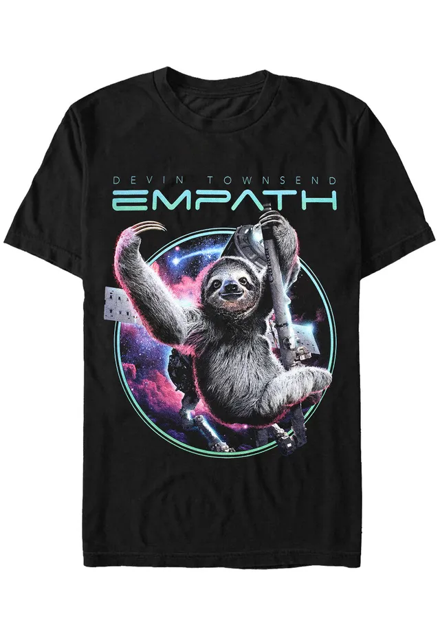devin-townsend-sloth-in-space-t-shirt-noir-homme image 1