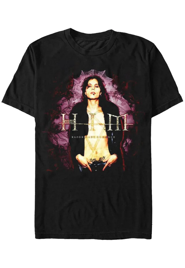 him-razorblade-romance-t-shirt-homme-noir image 1