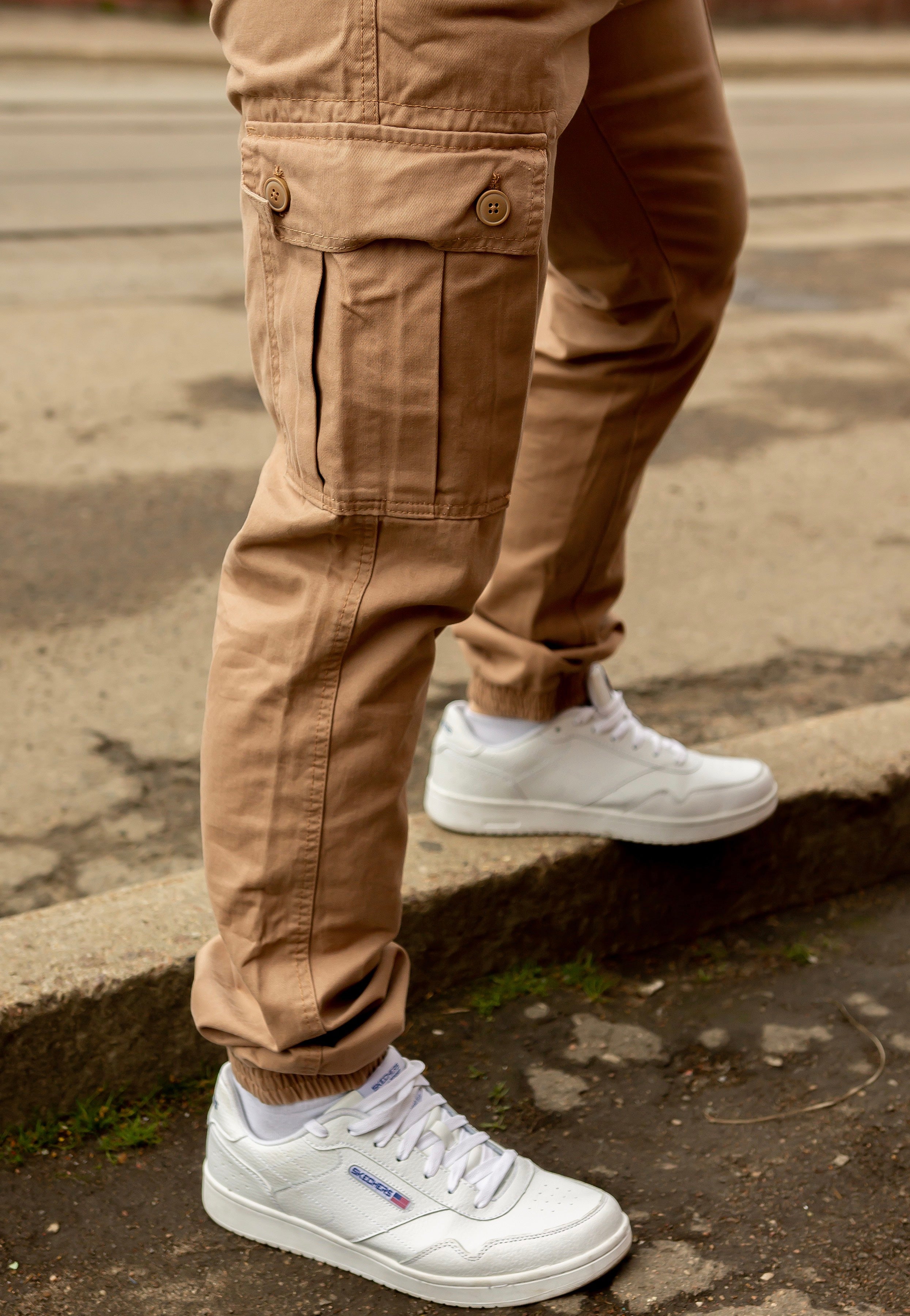 surplus-bad-boys-pantalon-cargo-beige-coton-homme image 2